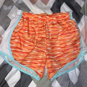 Nike Dri-fit running shorts- size GIRLS LARGE